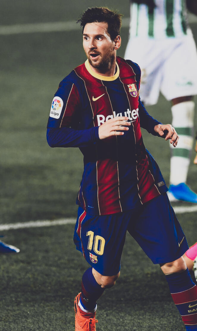 Messi celebration