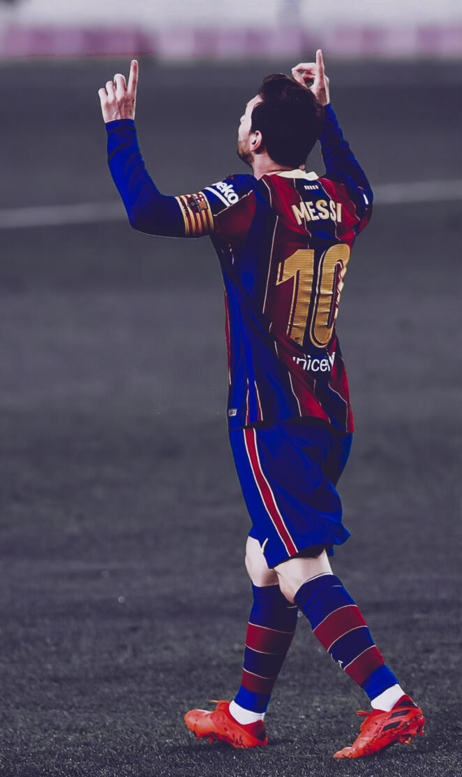 Messi celebration