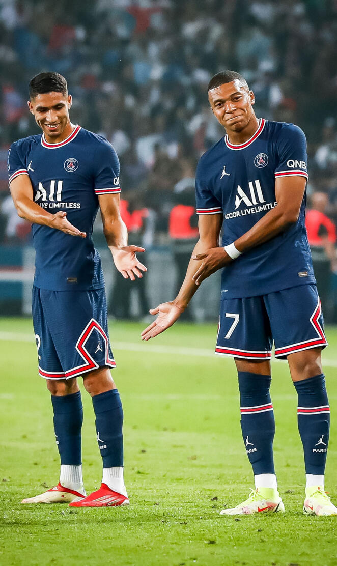 HAKIMI AND MBAPPE