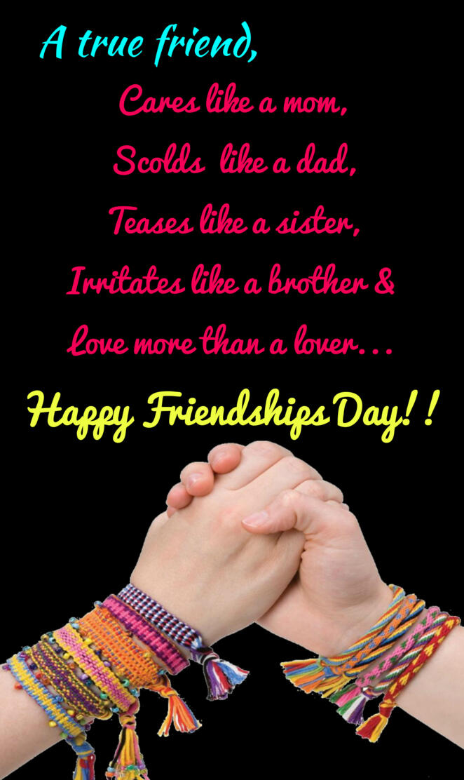 Happy Friendship Day