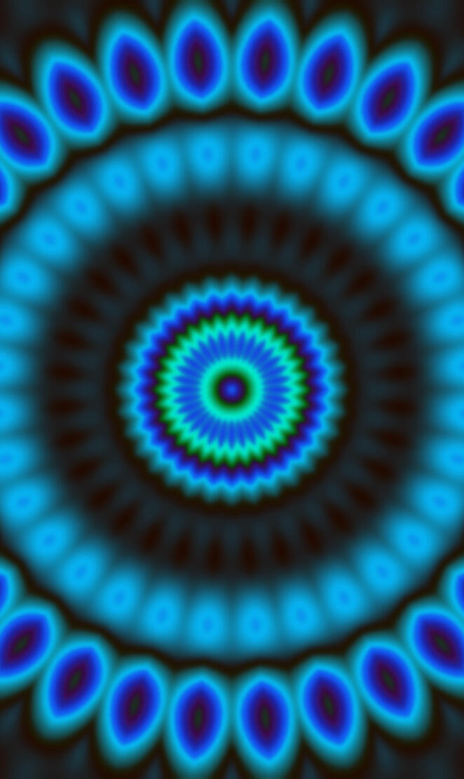Blue Kaleidoscope