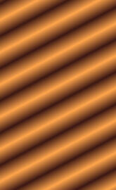 Orange Stripes 3D