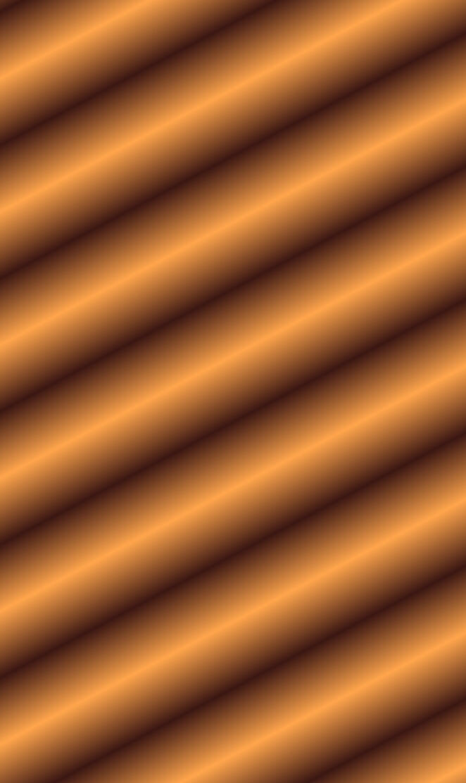 Orange Stripes 3D