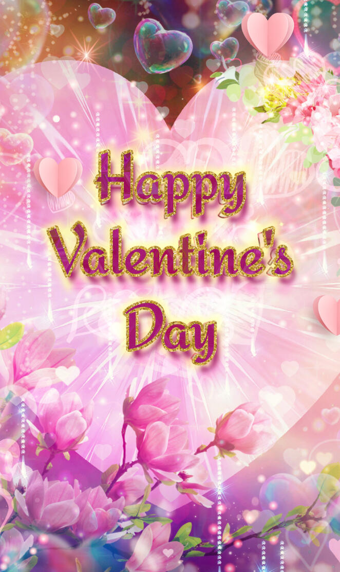 Pink V-Day Greeting
