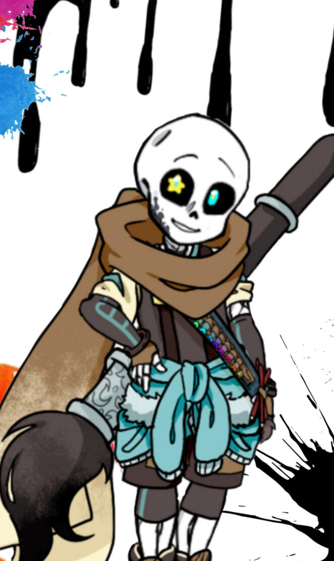 Ink sans wallpaper
