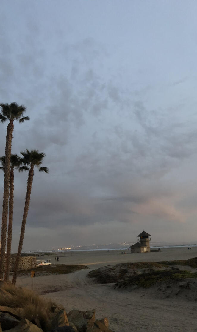 San Diego beach