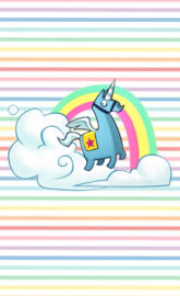 Fort Pastel Unicorn