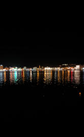 Port by night
