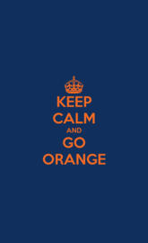 Keep Calm Go Orange