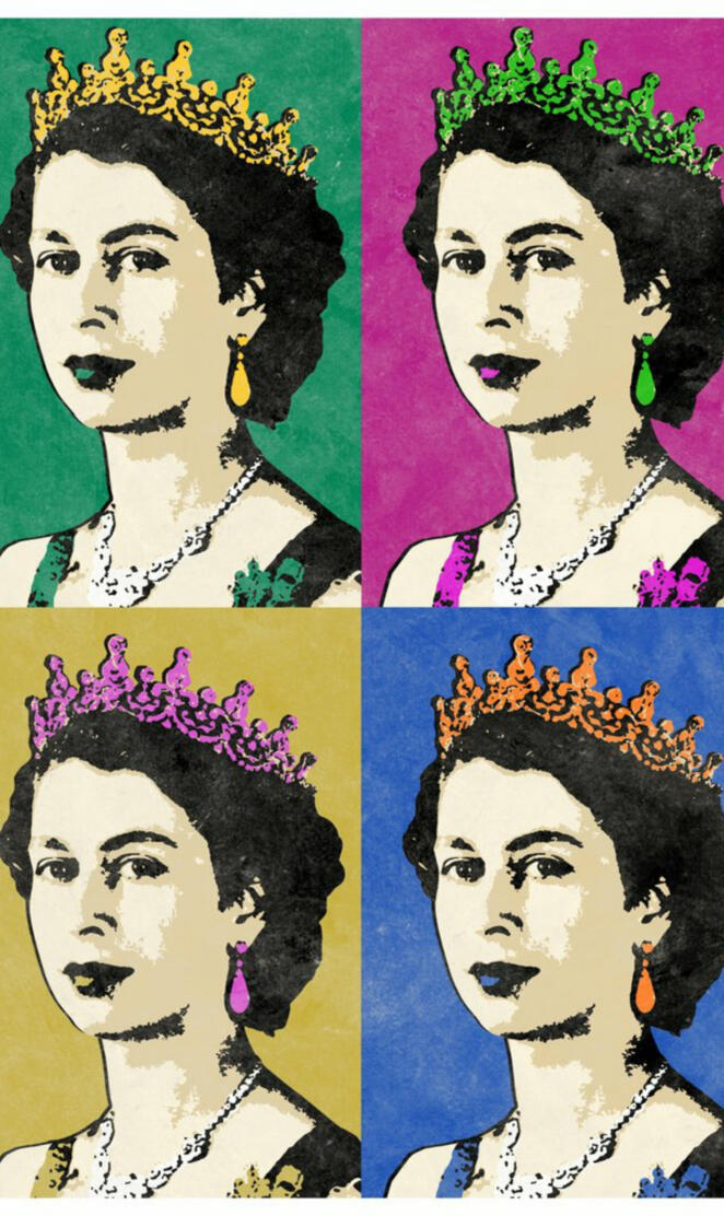 Elizabeth II popart