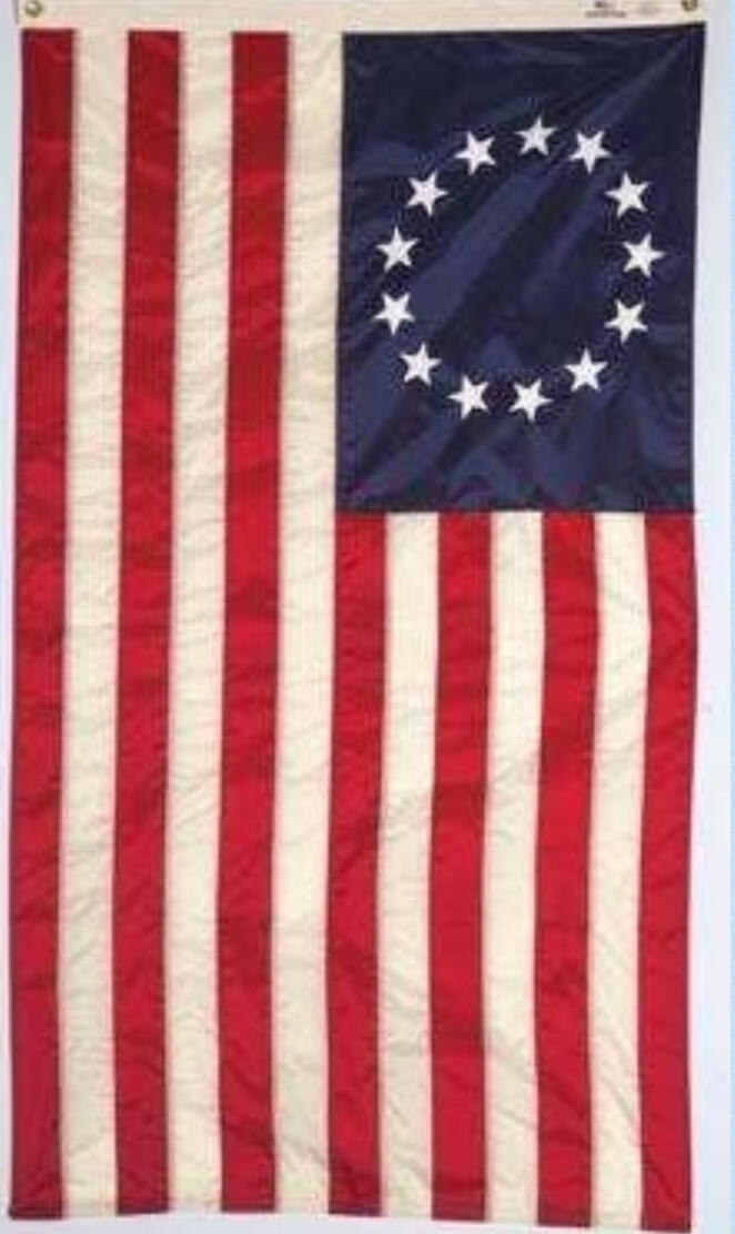 Betsy Ross USA Flag