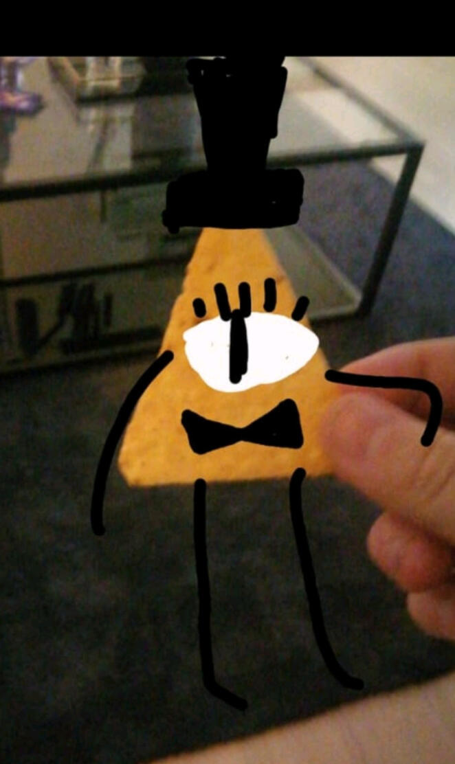 Bill Cipher dorito
