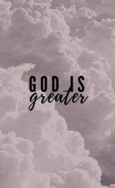 God is greater
