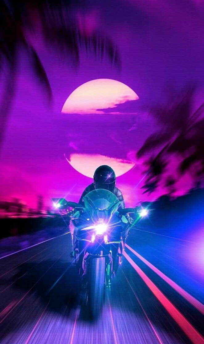 Synthwave Rider