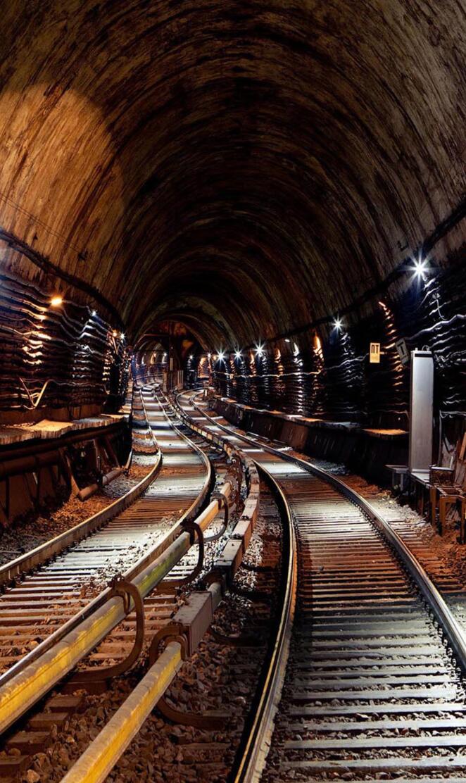 Underground rail