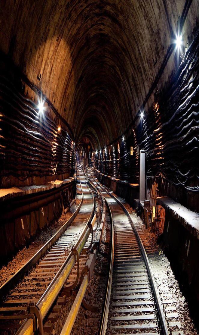 Underground rail