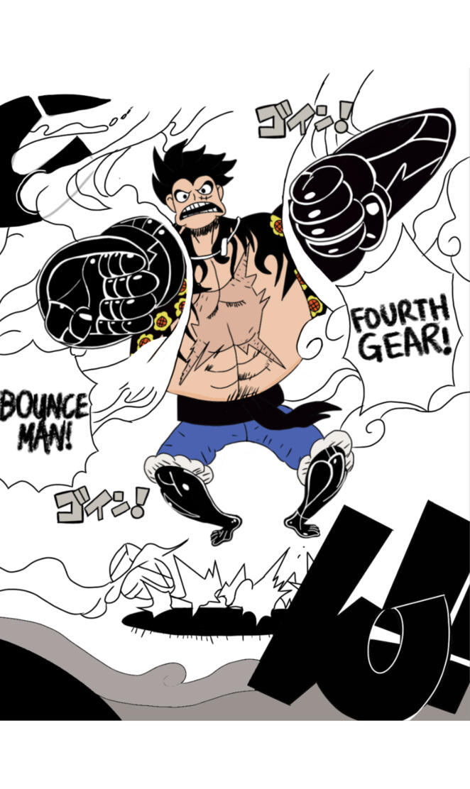 Bounce Man Luffy