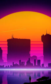 Synthwave City