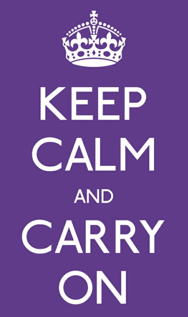Keep Calm poster