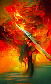 Flamed Blade