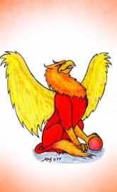 Red Griffin Gryphon