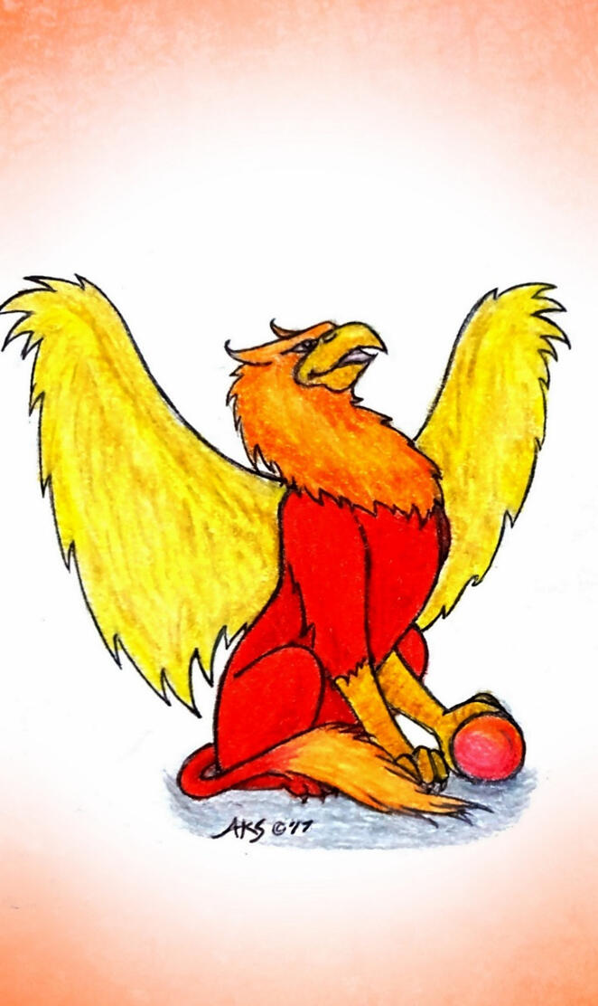 Red Griffin Gryphon