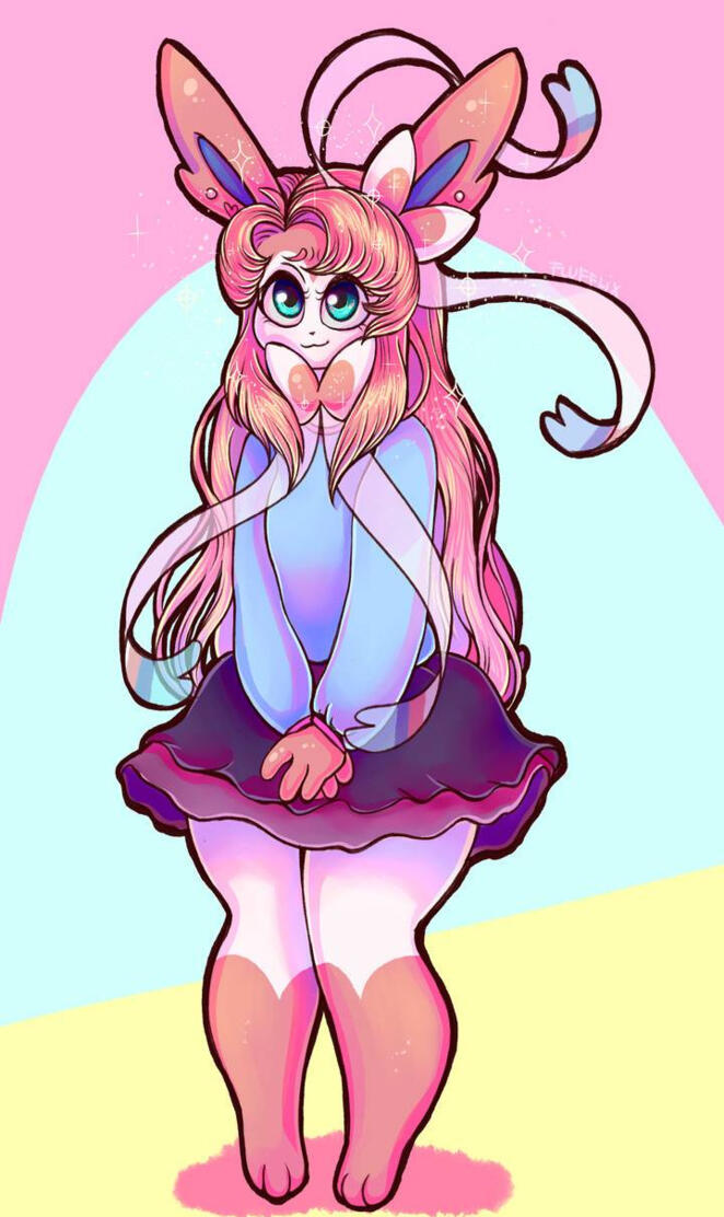 Sylveon-Chan Wallpaper