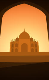 Taj Mahal 2D