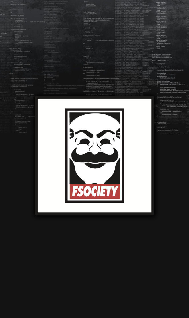 F Society Masked