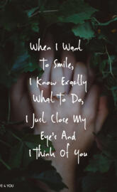 When I want TO Smile