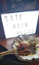 Sate Asin Pedas