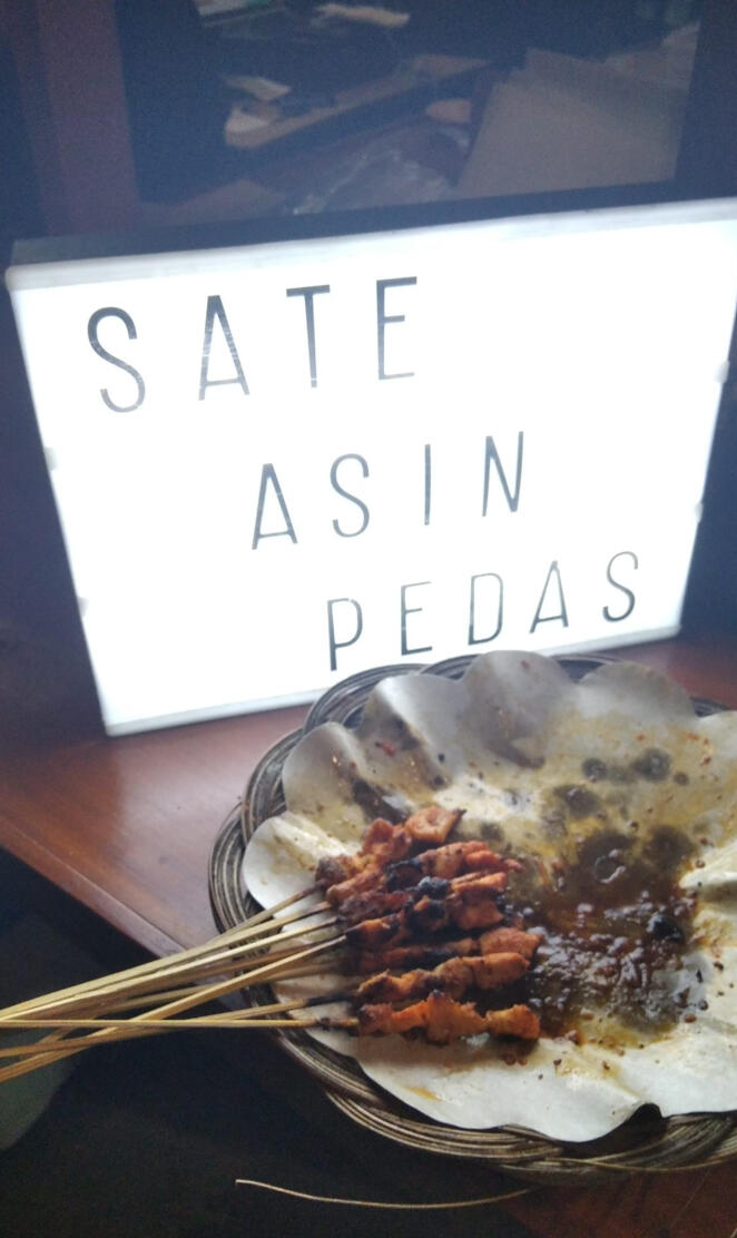 Sate Asin Pedas