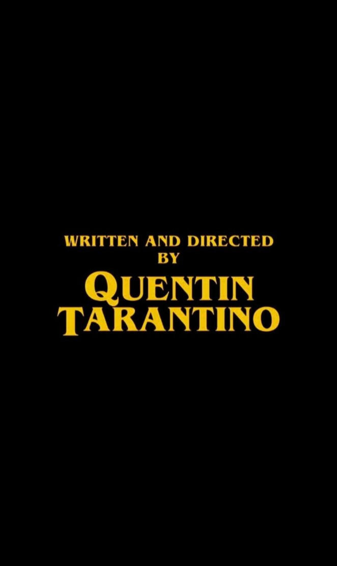 Quentin Tarantino