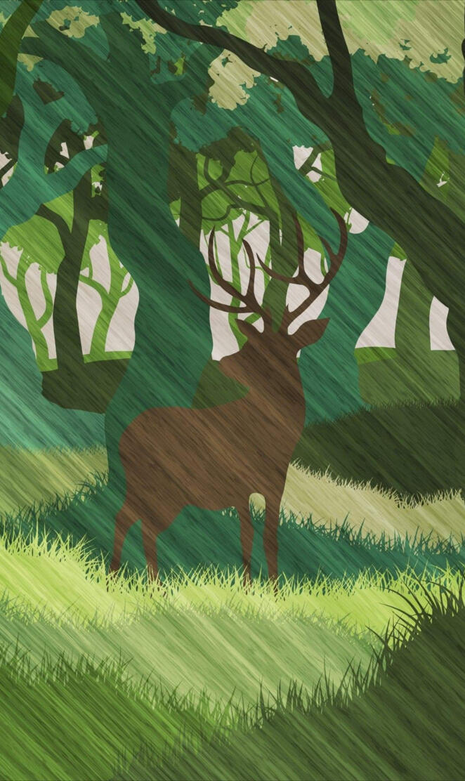 Woodland deer