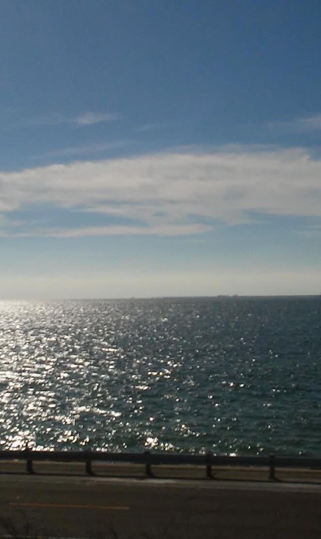 Sunset over the Gulf