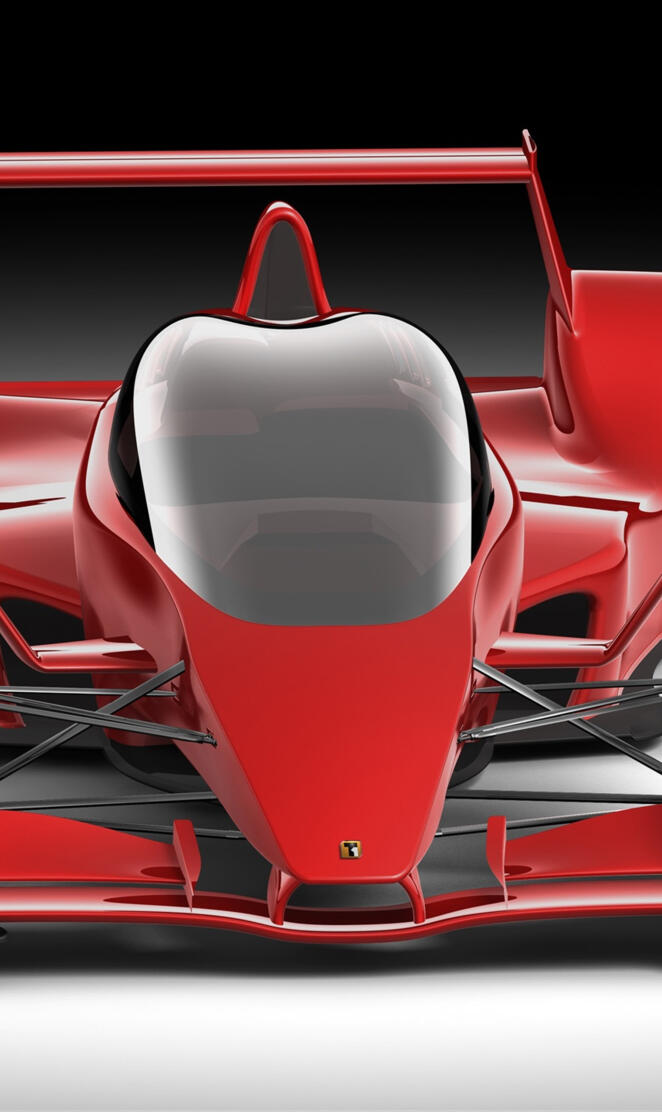 F1 Red Car