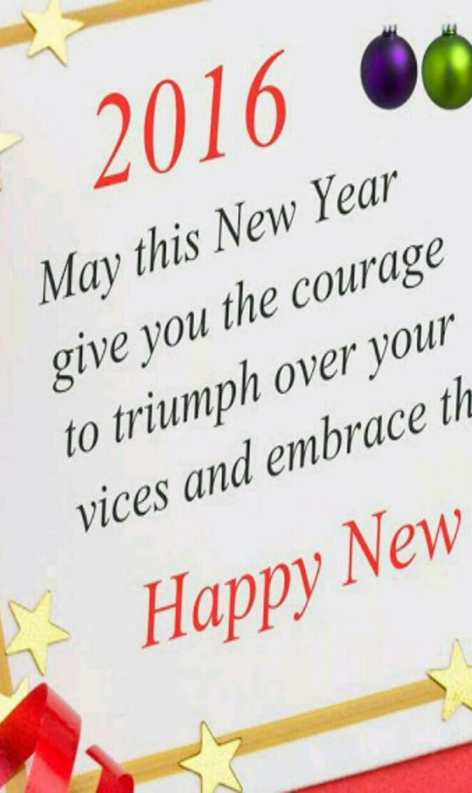 Happy new year 2016