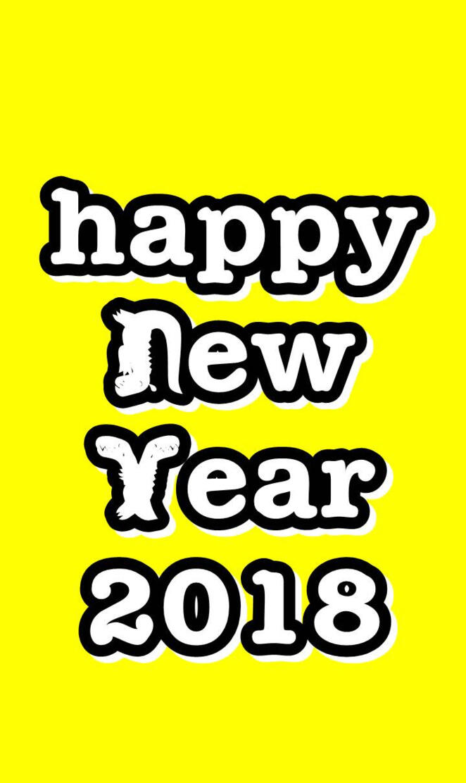2018 new year