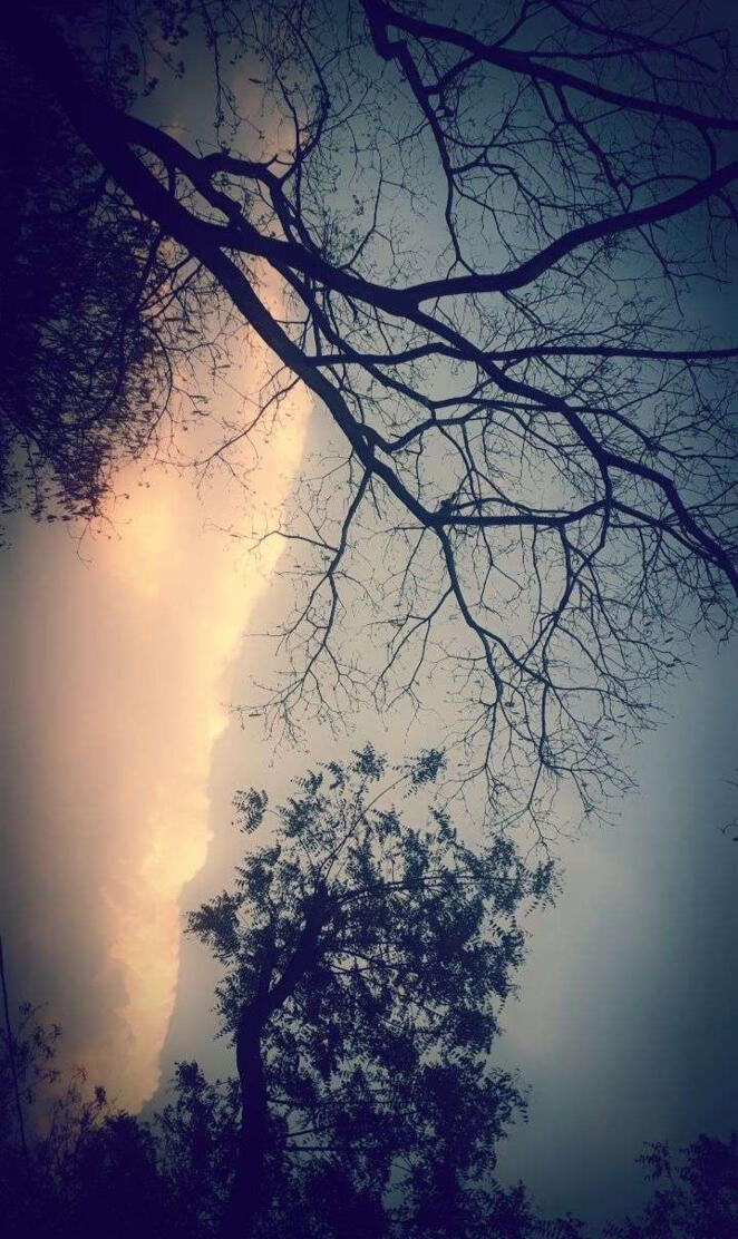 Before the clouds