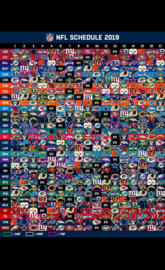 NFL 2019 SCHEDULE