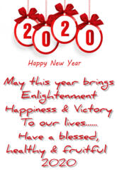 Happy New Year 2020