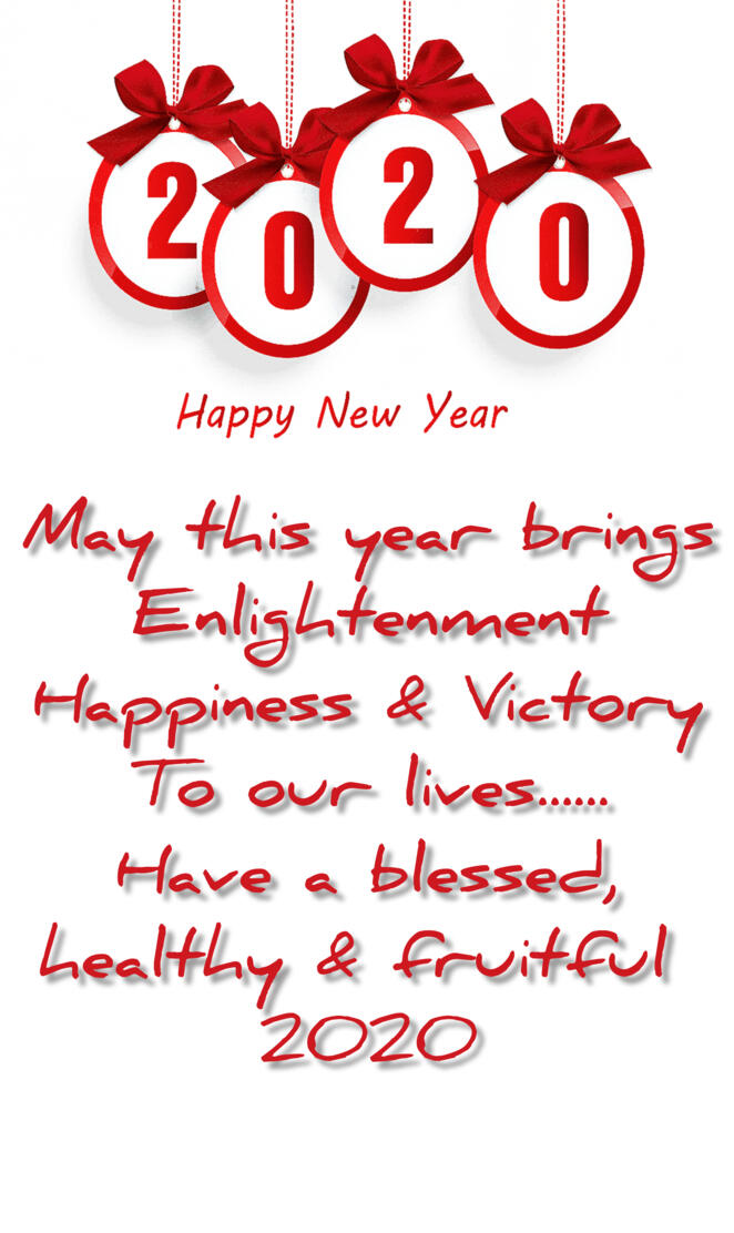 Happy New Year 2020