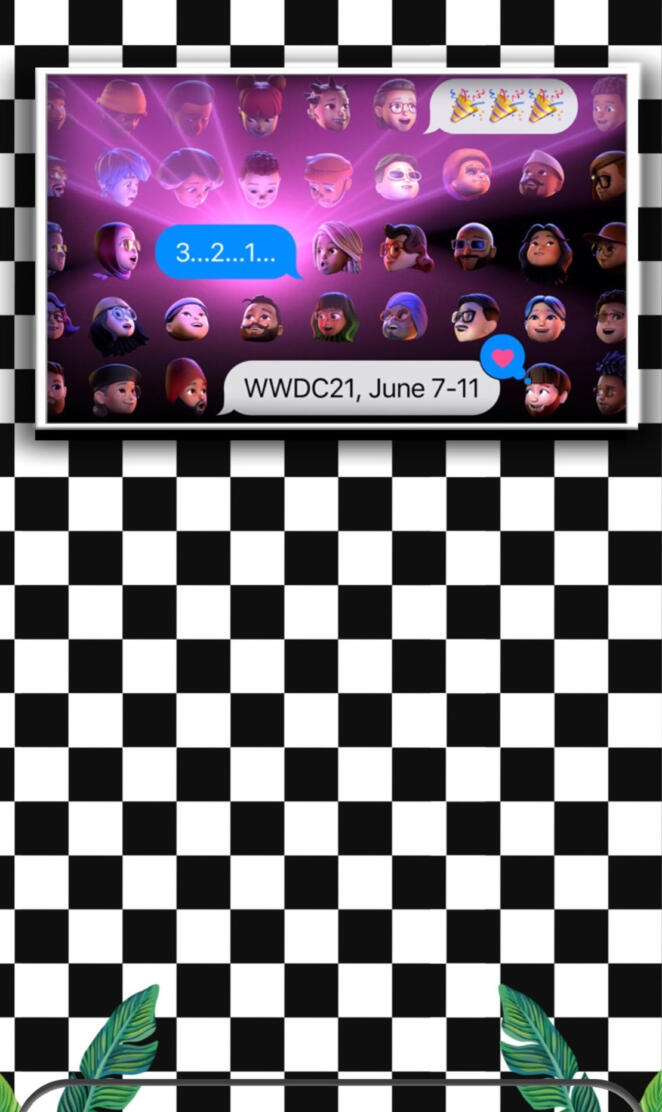 WWDC homescreen