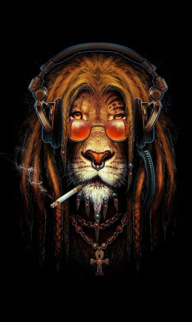 rastas lion