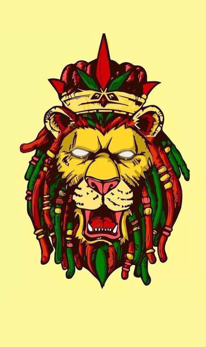 rasta lion