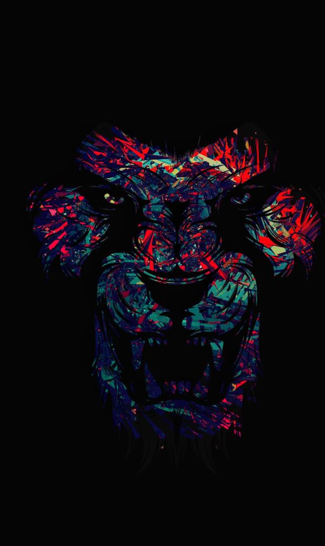 art work LION