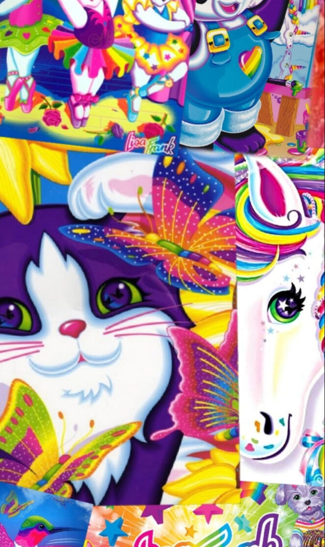 Lisa Frank Collage