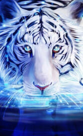 Majestic Ghost Tiger