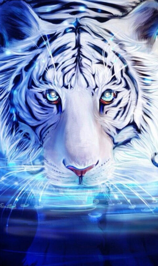 Majestic Ghost Tiger