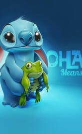 Stitch and Frog